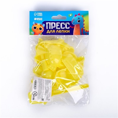 Формочки для лепки, 9 шт., 2 инструмента, МИКС