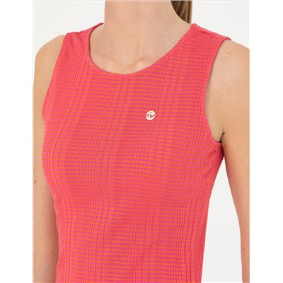 Fuchsia Slim Fit вязаное платье