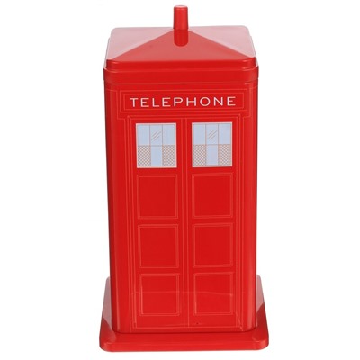 Шкатулка "Телефонная будка", L11,5 W11,5 H23 см