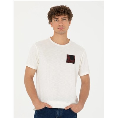 Ekru Slim Fit T -For