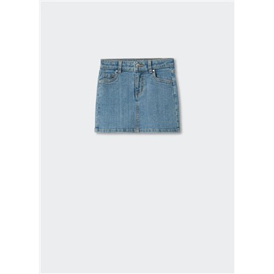 Falda denim -  Niña | MANGO OUTLET España