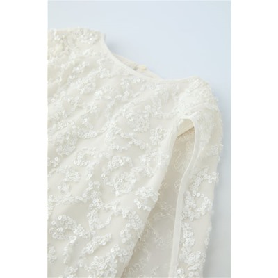 VESTIDO CAPA LENTEJUELAS
