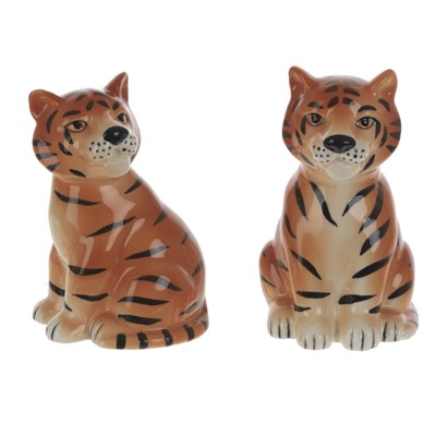 Фигурка декоративная "Тигр",  L5 W3,5 H6,5 см, 2в.