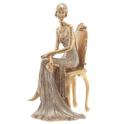 Фигурка декоративная "Девушка", L13 W11 H24,5 см