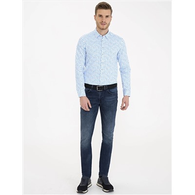 Saks Slim Fit рубашка с длинным рукавом