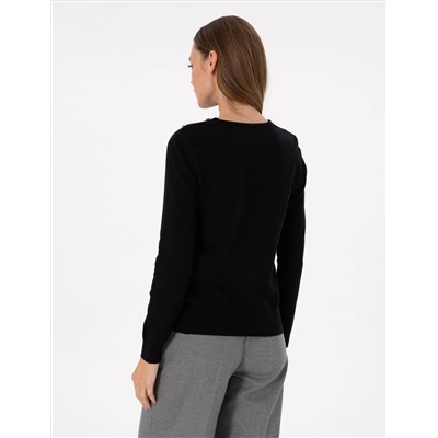 Черный бывший Slim Fit Basic Kazakh
