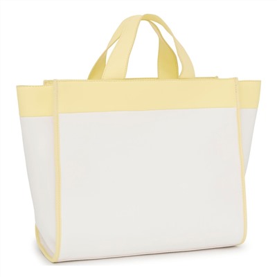 Bolso capazo Tous Maya - beige y amarillo