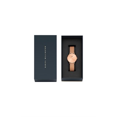 Reloj de acero Unitone - 32 mm - Rosa dorado