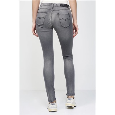 Vaquero skinny fit New Luz - Gris