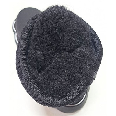 AL8058 черн Сапоги зима для девочек (33-38)/6