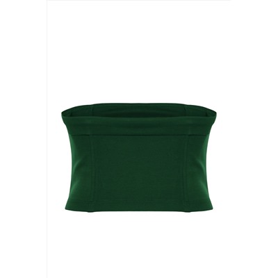 Emerald Green Interlok вязание блузки большого размера tbbaw24dj00000
