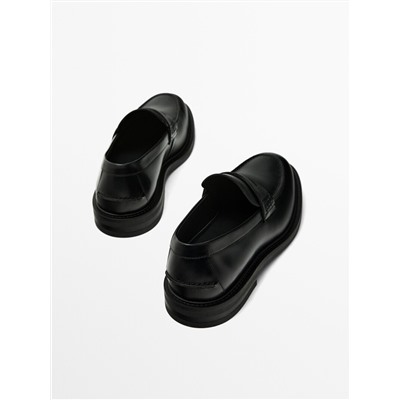 Mocasín antifaz negro