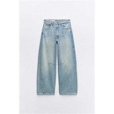 JEANS TRF  BAGGY BALLOON TIRO MEDIO