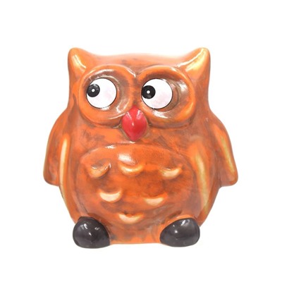 Копилка "Сова", L12,5 W10 H12 см, 2в.