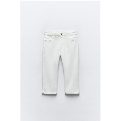 JEANS TRF CAPRI TIRO MEDIO