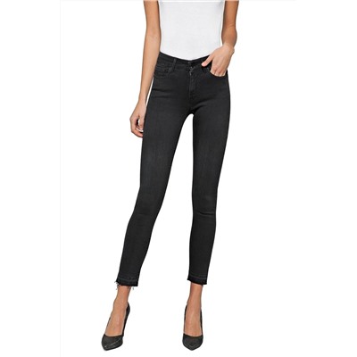 Vaquero skinny fit New Luz - Gris oscuro