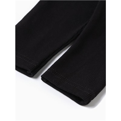 Лосины Крошка Я BASIC LINE, рост 92-98 см, черный