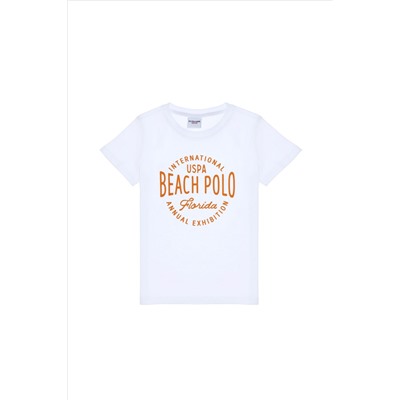Белый велосипедный воротник мальчика T -Fish Surprise Discount в корзине