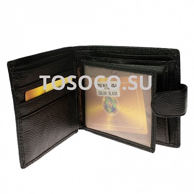 t120D—-b black кошелек Tailian Collection натуральная кожа 10x12x2