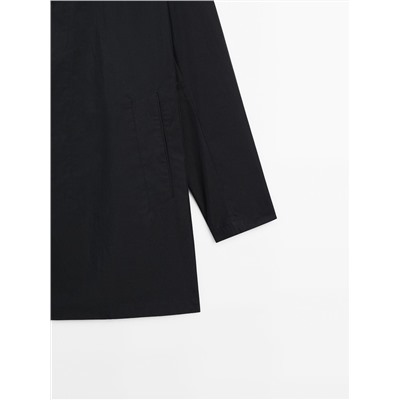 Chaqueta trench water repellent