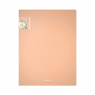 Папка на 2 кольцах ERICH KRAUSE "Matt Pastel Bloom", 24 мм, до 150 л., ассорти, 0,6 мм, 61184