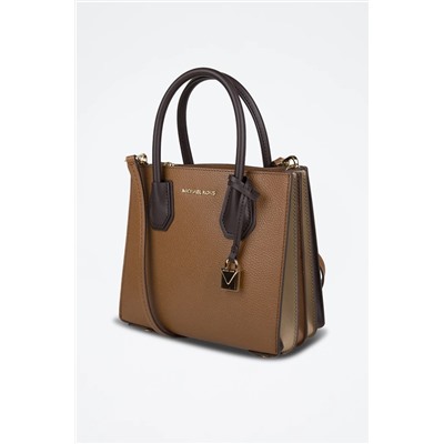 Bolso de piel - Marrón