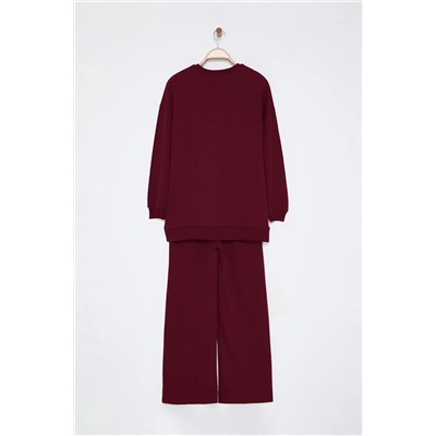 Bordeaux Ribbon Detail негабаритный сервисный команда TCTAW25US00119