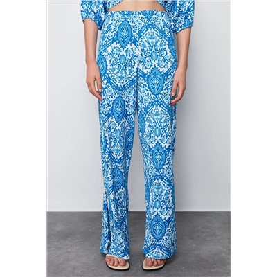 Blue Printed V-образный воздушный шар.