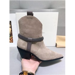 Ботнки натур кожа замша