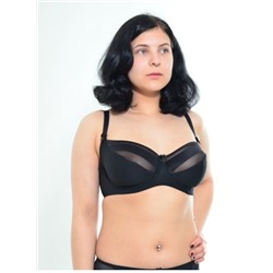 Бюстгальтер женский  LAGUNA AS Basics stripes 187.4 черный (B / черный 90)