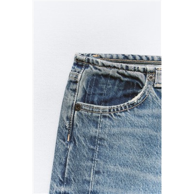 JEANS TRF RECTOS TIRO MEDIO