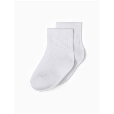 Набор носков Крошка Я BASIC LINE, 10 пар, 8-10 см, белый