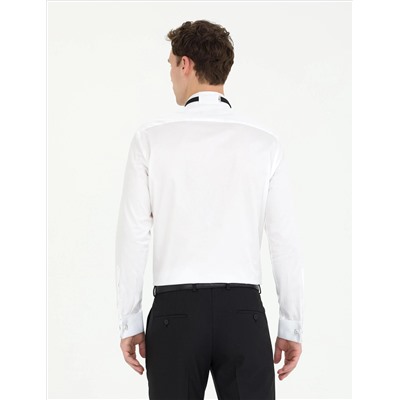 Рубашка для смокинга с белым Slim Fit