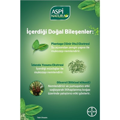 Aspinatura Aspi Natura Öksürük Şurubu 120 Ml Детям