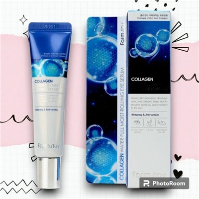 FarmStay Крем для век "Коллаген", Collagen Water Full Moist Eye Cream, 50мл