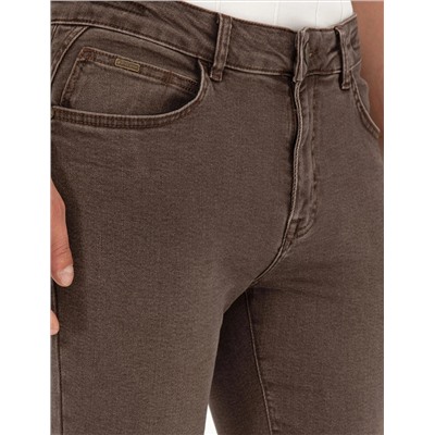 Brown Slim Fit Jean Pants