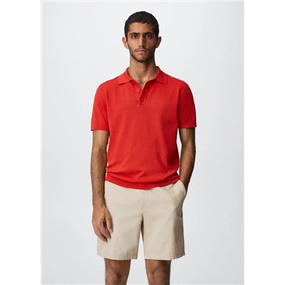 Polo punto algodón -  Hombre | MANGO OUTLET España