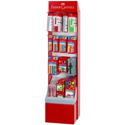 Дисплей Faber-Castell "Замок" малый, с крючками, картон, без наполнения