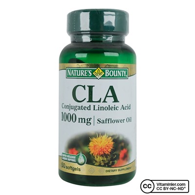 Nature's Bounty CLA 1000 мг 50 капсул