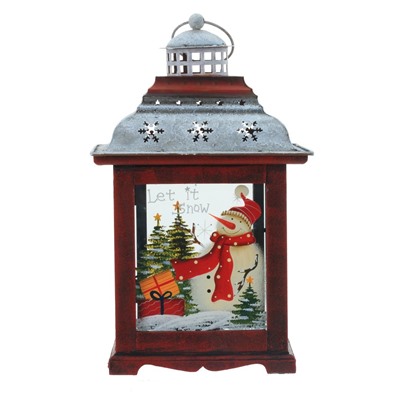 Фигурка декоративная "Фонарик", L21 W21 H38,5 см