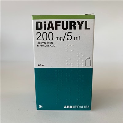 DIAFURYL 5 ml 200 mg 60 ml süspansiyon (название лекарства на русском / аналоги Диафурил)
