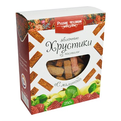 Хрустики Малина без сахара (коробка)