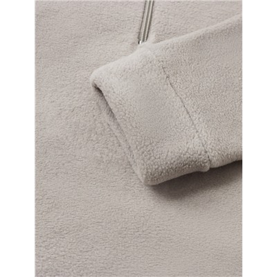 Свитшот флисовый детский MINAKU: Fleece Soft, цвет серый, рост 158 см