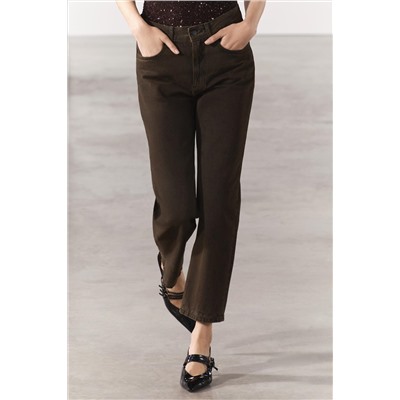JEANS ZW COLLECTION RECTOS CROPPED TIRO MEDIO