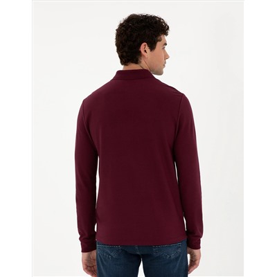 Bordeaux Slim Fit Basic Whothirt