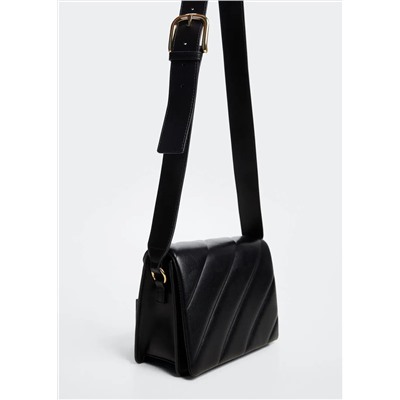Bolso cruzado acolchado -  Mujer | MANGO OUTLET España
