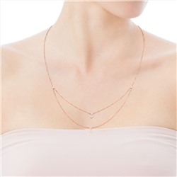 Collar Les Classiques - oro rosa 18 kt - diamante