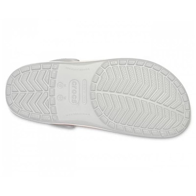 Crocband Clog Light Grey/Bright Coral
