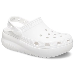 CROCS Classic Crush clog white