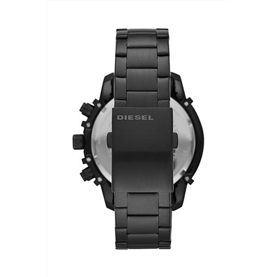 Reloj de cuarzo de acero - Cronógrafo - Negro